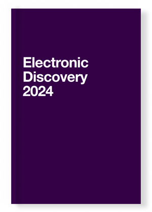 Electronic Discovery 2024 cover art