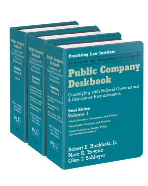 Public Company Deskbook: Complying with Federal Governance