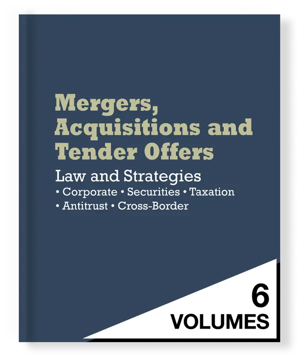 ビジネス・経済 Mergers and Acquisitions Mergers, Acquisitions and Tender Offers: Law and Strategies